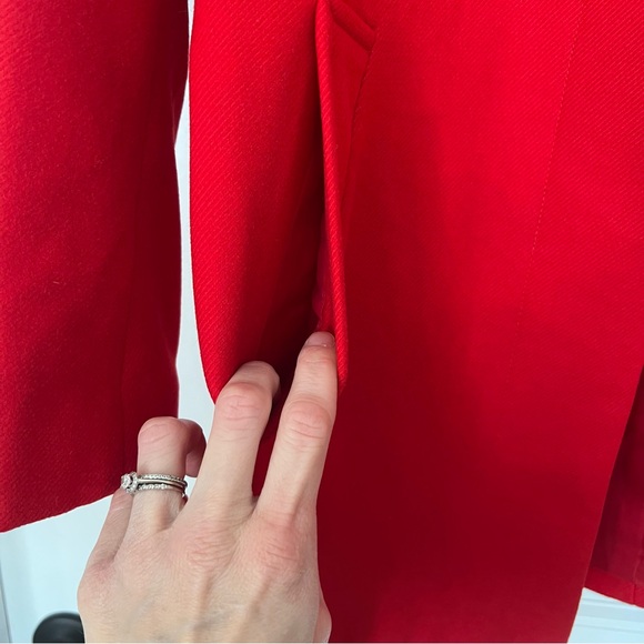 Banana Republic Red Petite Small Coat - Picture 2 of 6